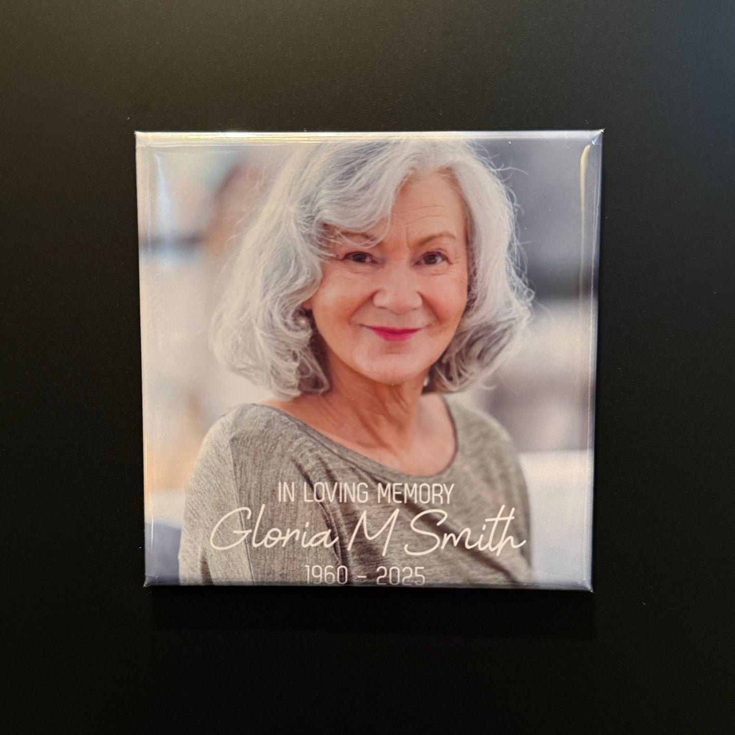 Memorial Magnet 3x3" (hard shell)