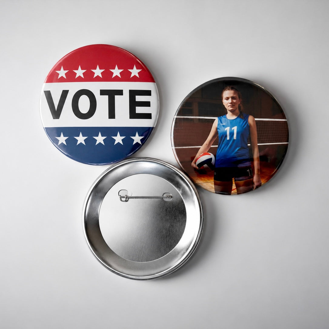3" Pinback Button