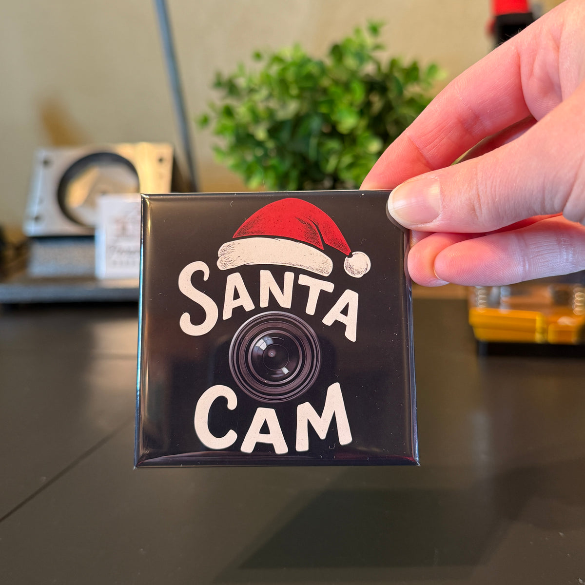 Santa Cam Magnet