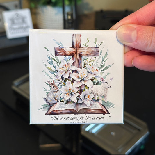 He is not here; for He is risen