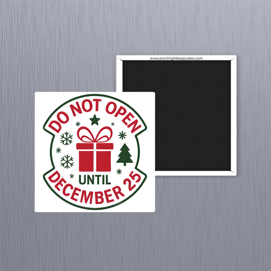 Do Not Open Until Dec 25