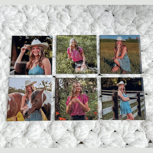 3x3 Custom Magnets (Set of 6)